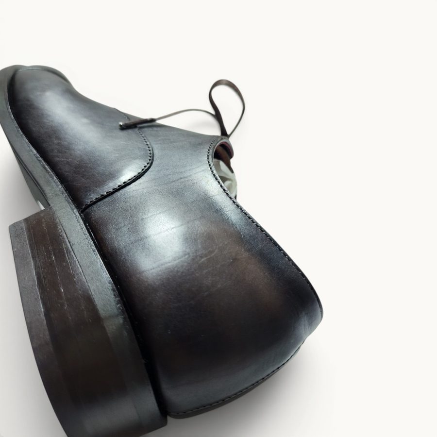 MP Captoe Oxford — Black (Calf) · Archive No.1434