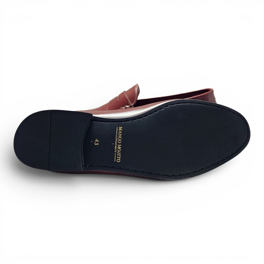 Formal Penny Loafer — Burgundy JPN · Archive No.1461