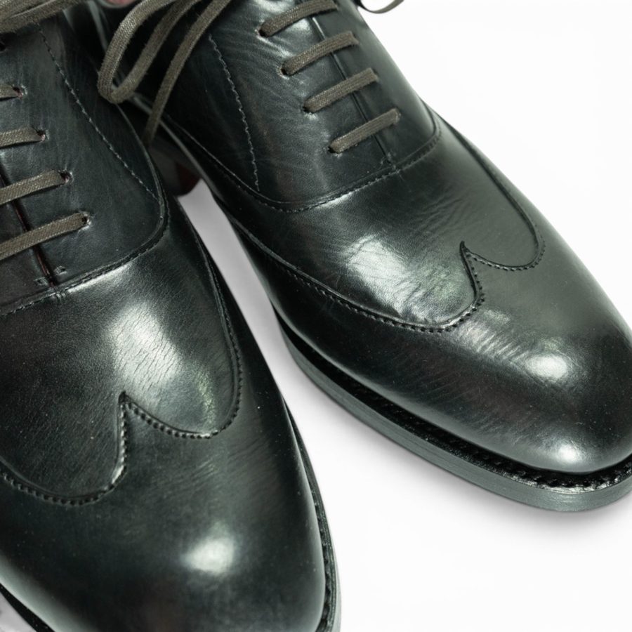 GYW MP Wingtips — Black (Calf) · Archive No.1741