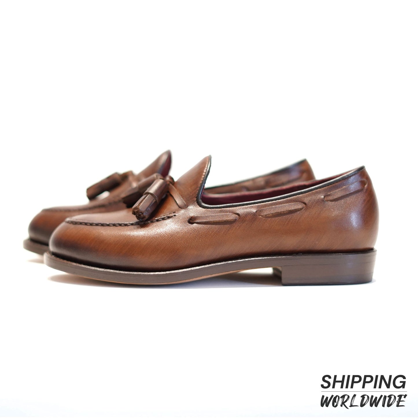 ML Tassel Loafer - Tobacco