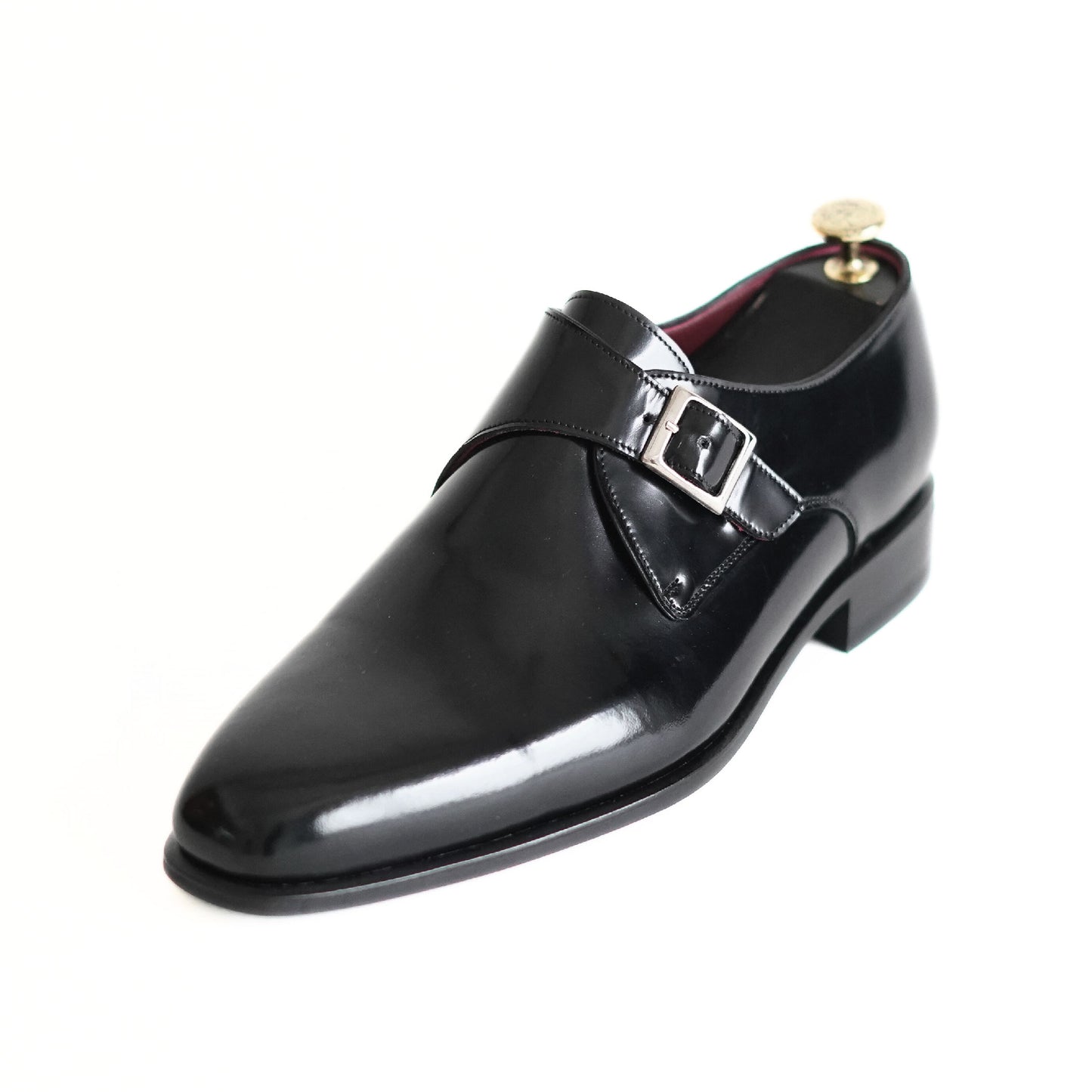 Masterpiece Single Monk Strap - Black C