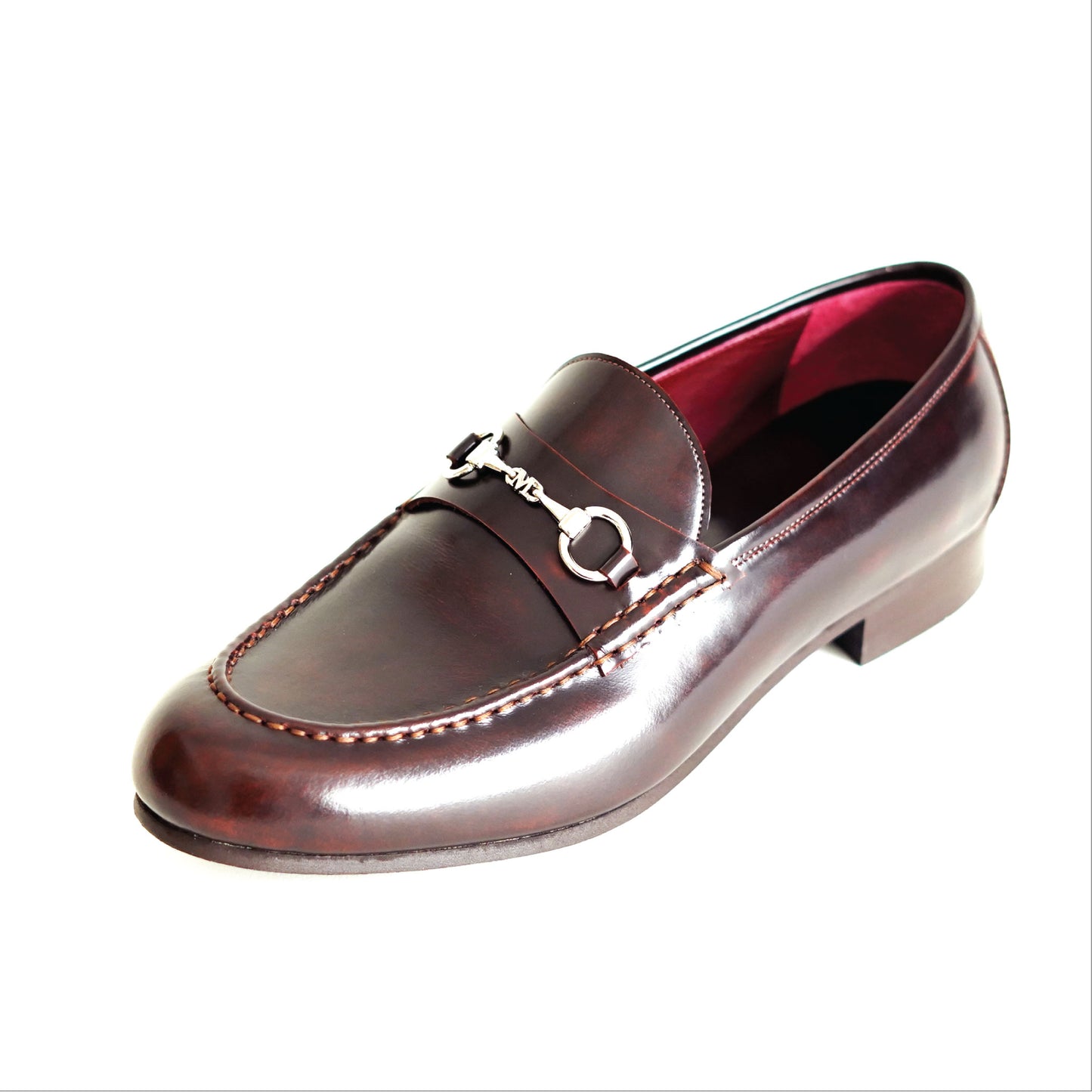 Formal Horsebit Loafer - Grape Wine