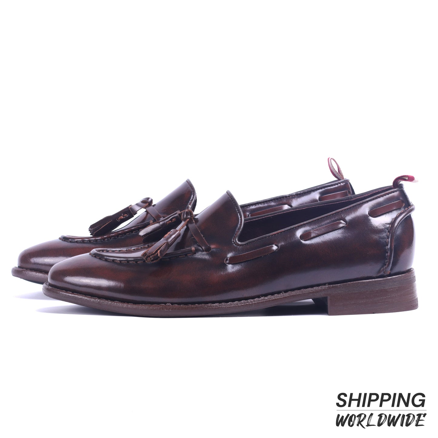 Tassel Loafer - Grape Wine