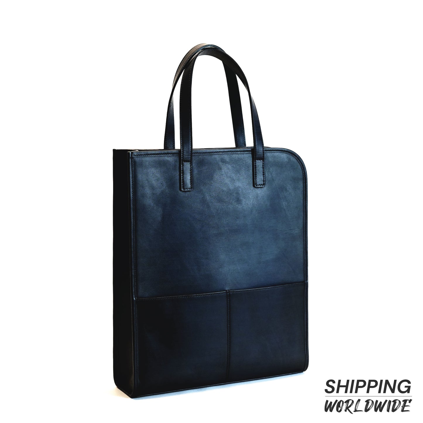 Classic Tote Bag - Navy Patina