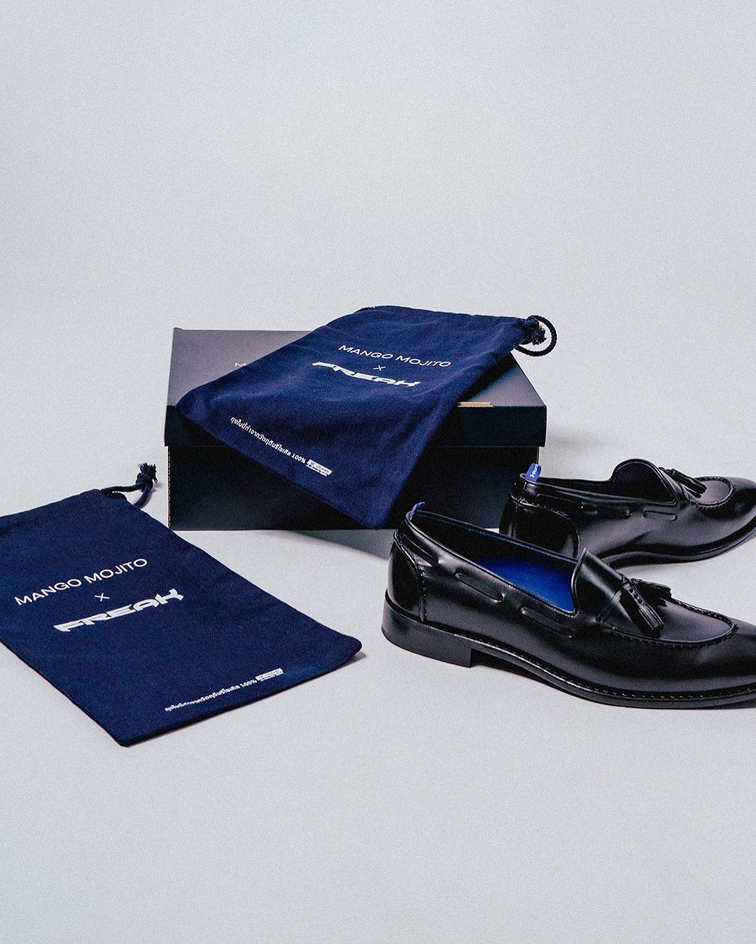FREAK x MANGO MOJITO Tassel Loafer - Black