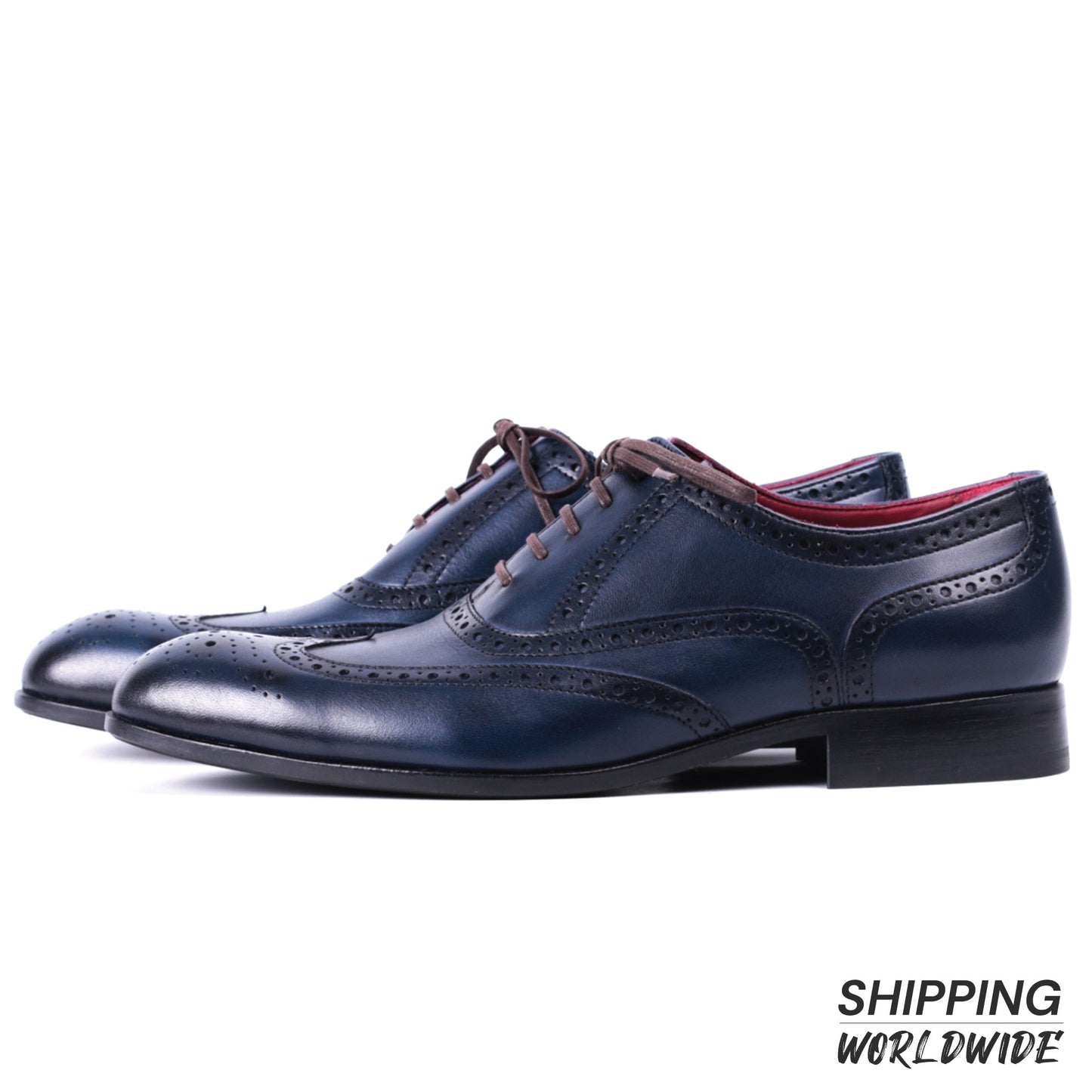 Masterpiece Full Brogue - Navy