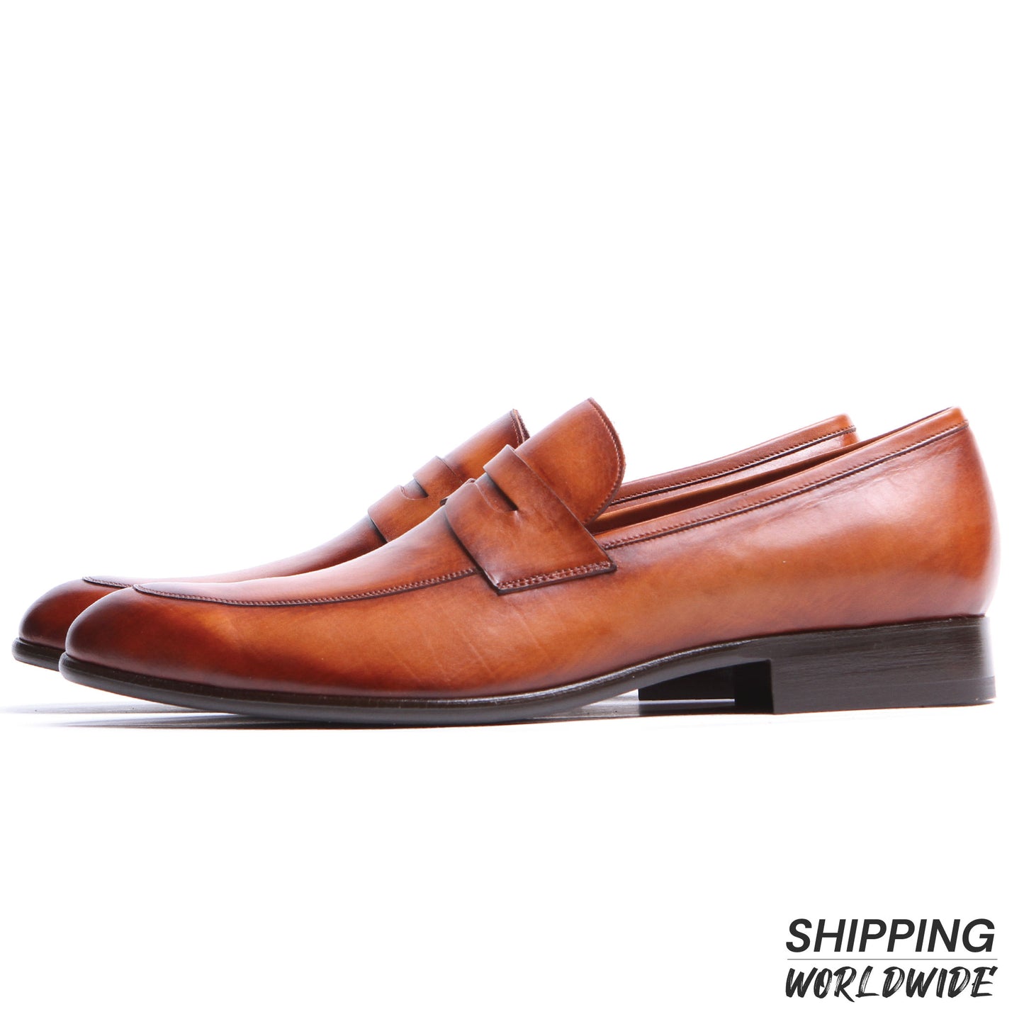 Masterpiece Penny Loafer - Oak (Calfskin)