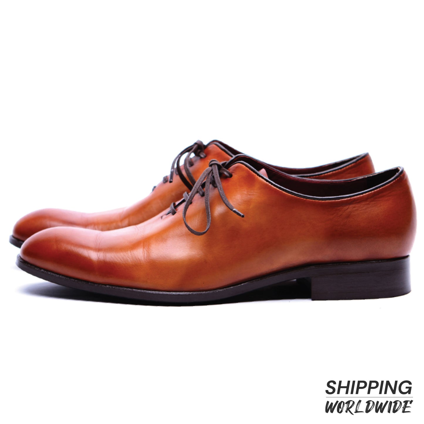 Masterpiece Wholecut Oxford - Oak (Calfskin)