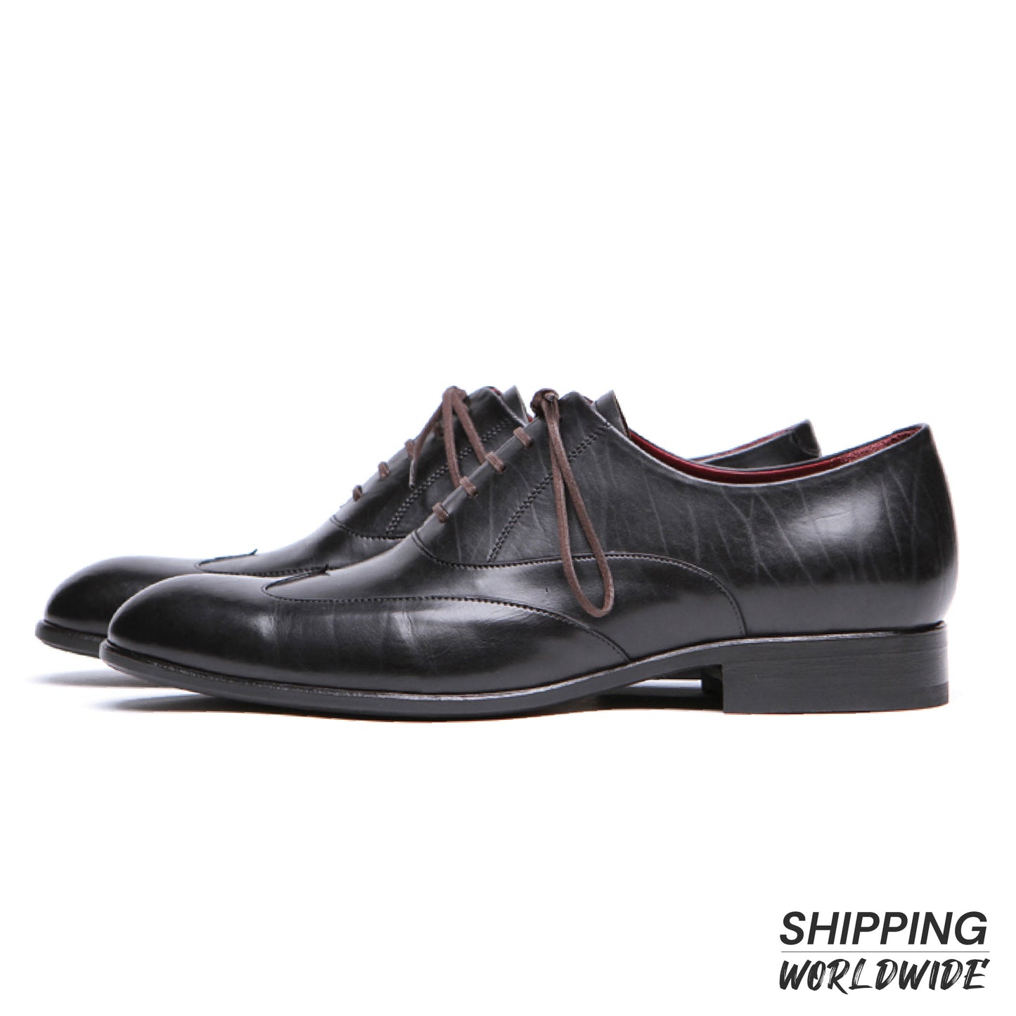 Masterpiece Wingtip - Black (Calfskin)