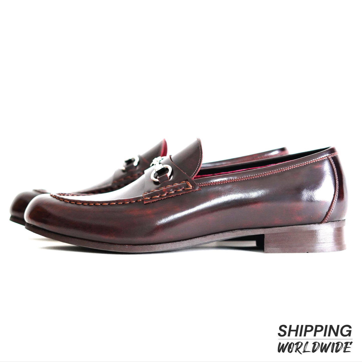 Formal Horsebit Loafer - Grape Wine