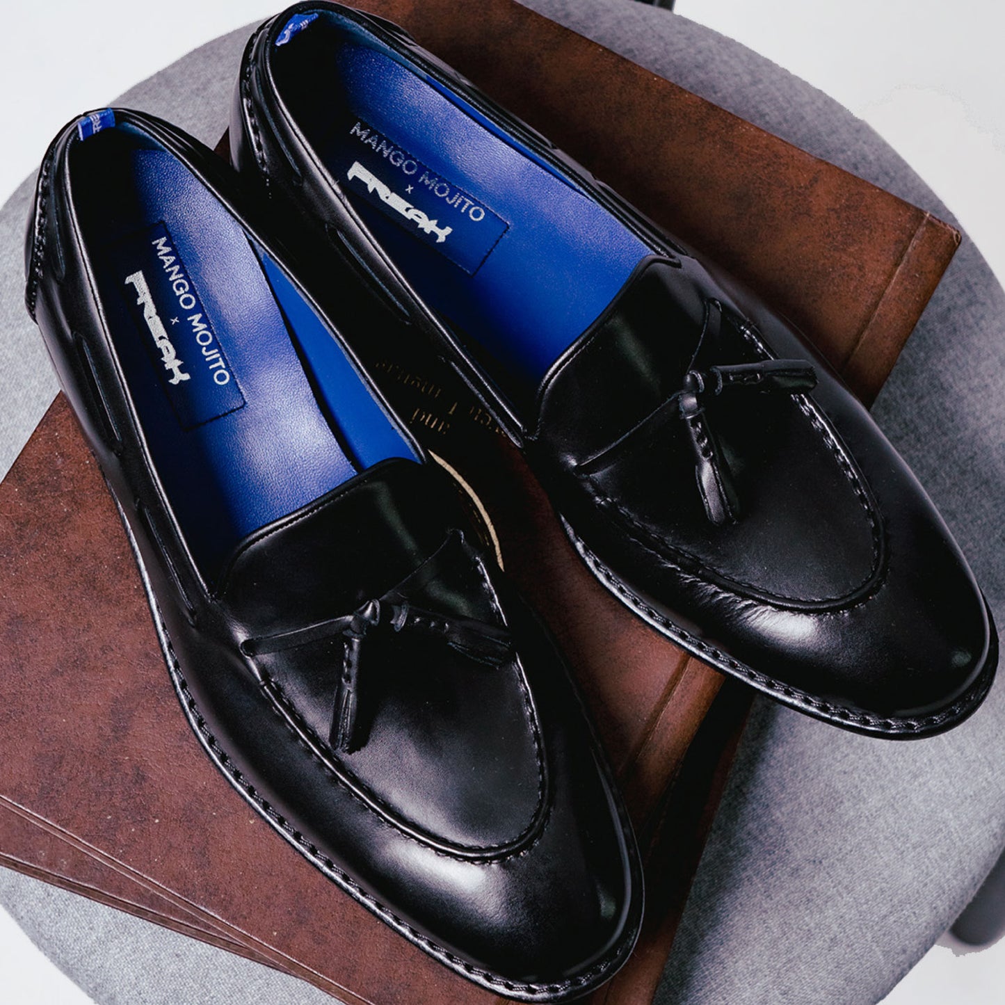 FREAK x MANGO MOJITO Tassel Loafer - Black