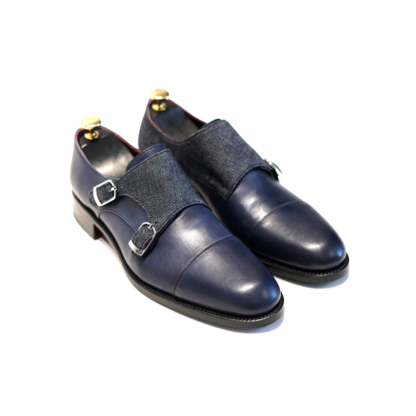 GYW Masterpiece Double Monk Strap Oxford - (Kaihara)