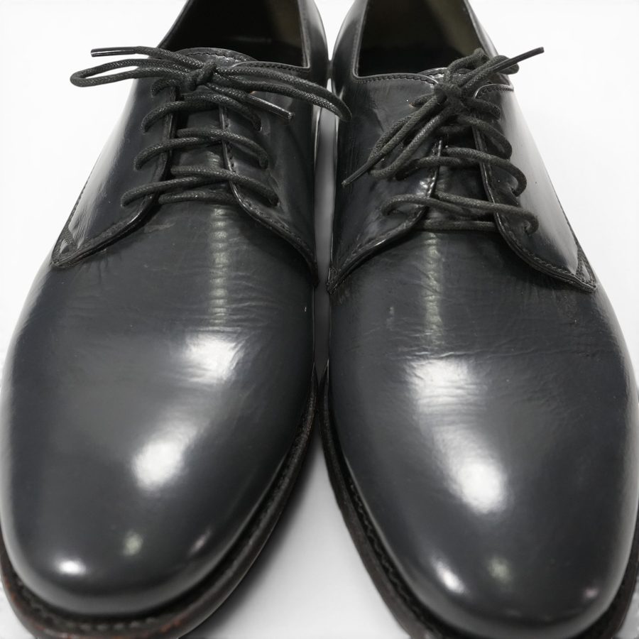 Derby Plain Toe — Black · Archive No.0807