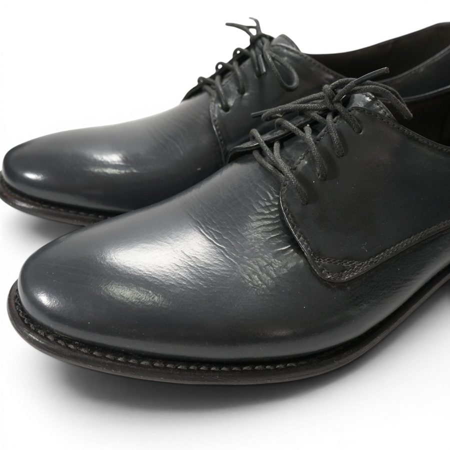 Derby Plain Toe — Black · Archive No.0807