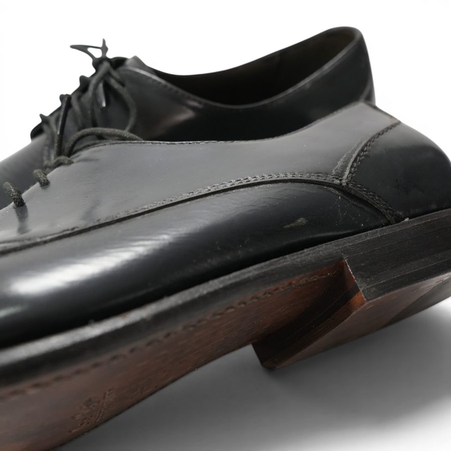 Derby Plain Toe — Black · Archive No.0807