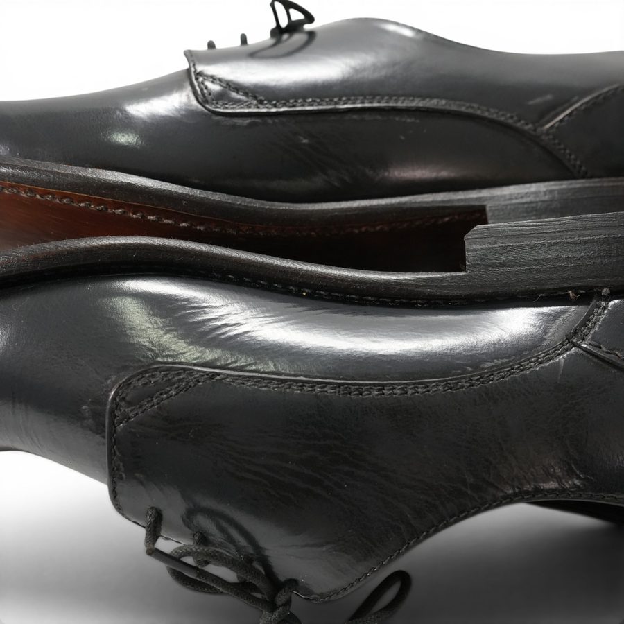 Derby Plain Toe — Black · Archive No.0807