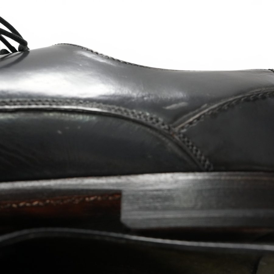 Derby Plain Toe — Black · Archive No.0807