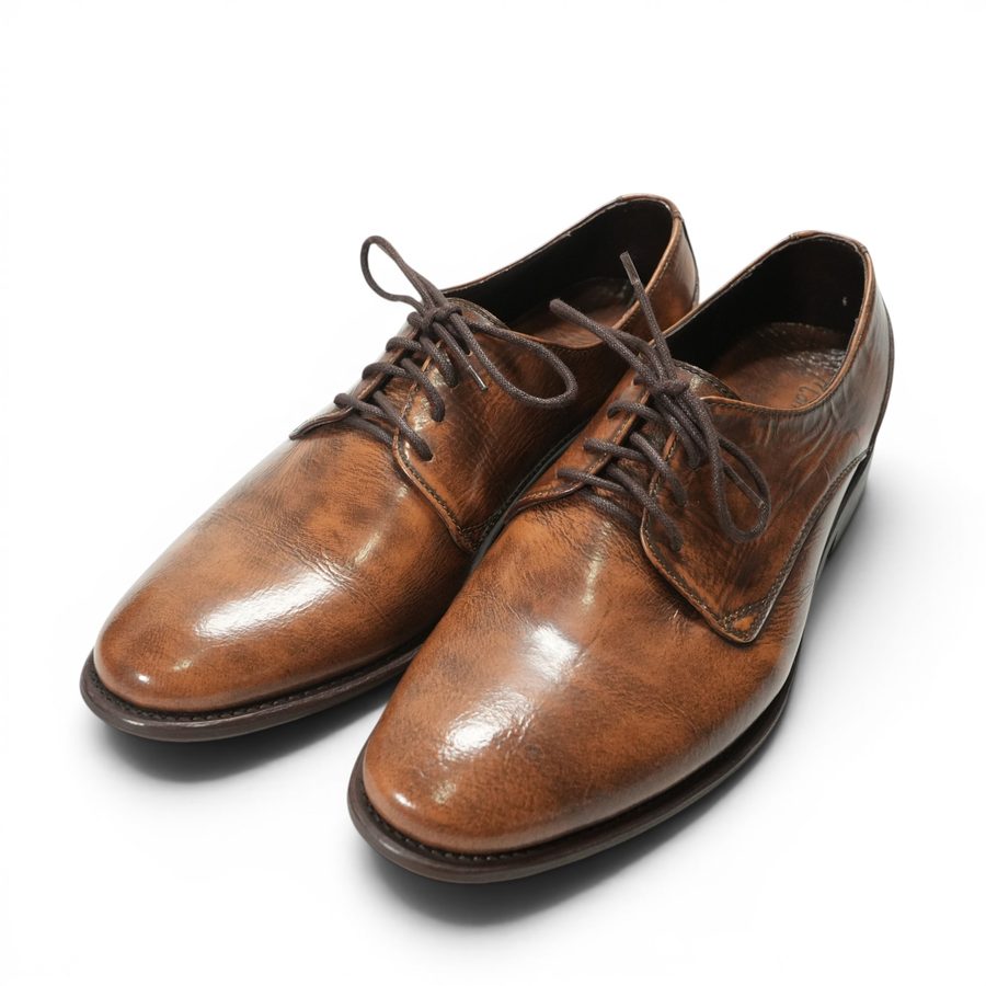 Derby Plain Toe — Brown · Archive No.0808
