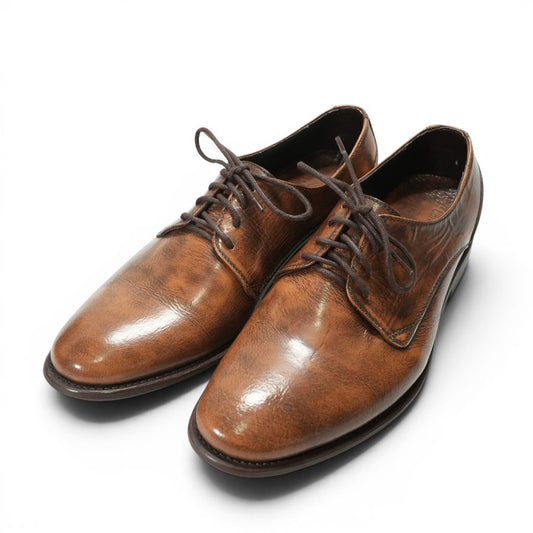 Derby Plain Toe — Brown · Archive No.0808