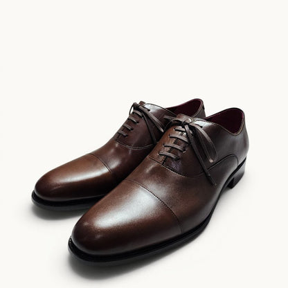 GYW MP Captoe Oxford — Tobacco (Crust) · Archive No.0862