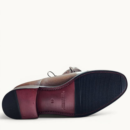GYW MP Captoe Oxford — Tobacco (Crust) · Archive No.0862