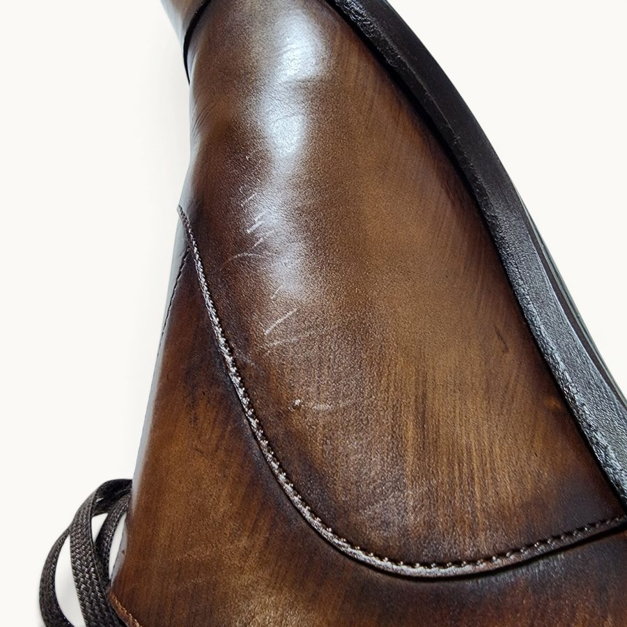 MP Captoe Oxford — Tobacco (Calf) · Archive No.0874
