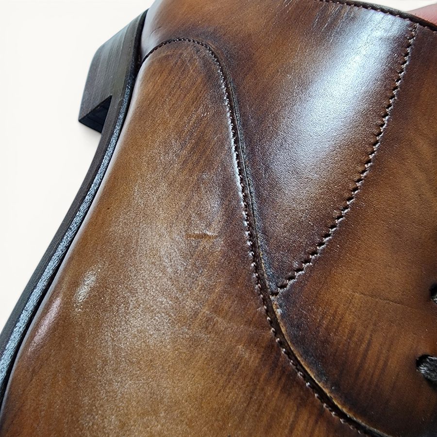 MP Captoe Oxford — Tobacco (Calf) · Archive No.0874