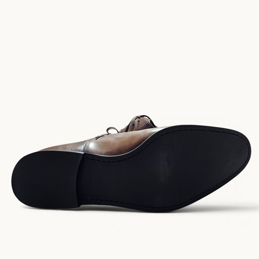 MP Captoe Oxford — Tobacco (Calf) · Archive No.0874