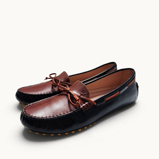 Mojito Loafer Lady — Black-Red Spy · Archive No.0875