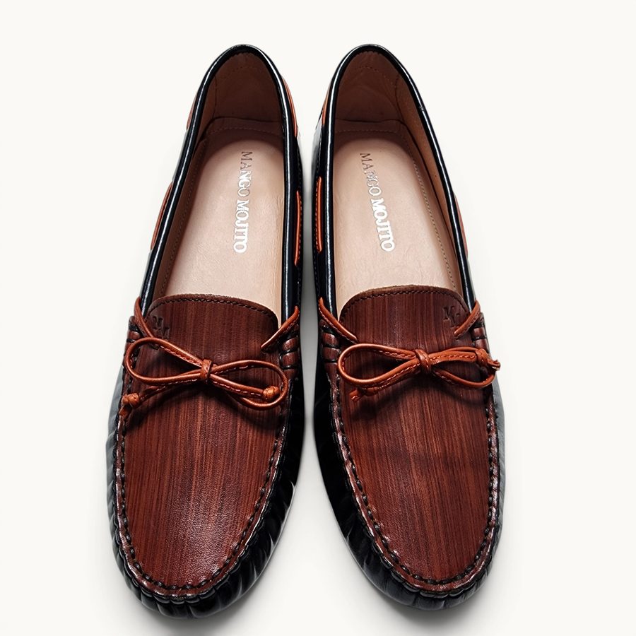 Mojito Loafer Lady — Black-Red Spy · Archive No.0875