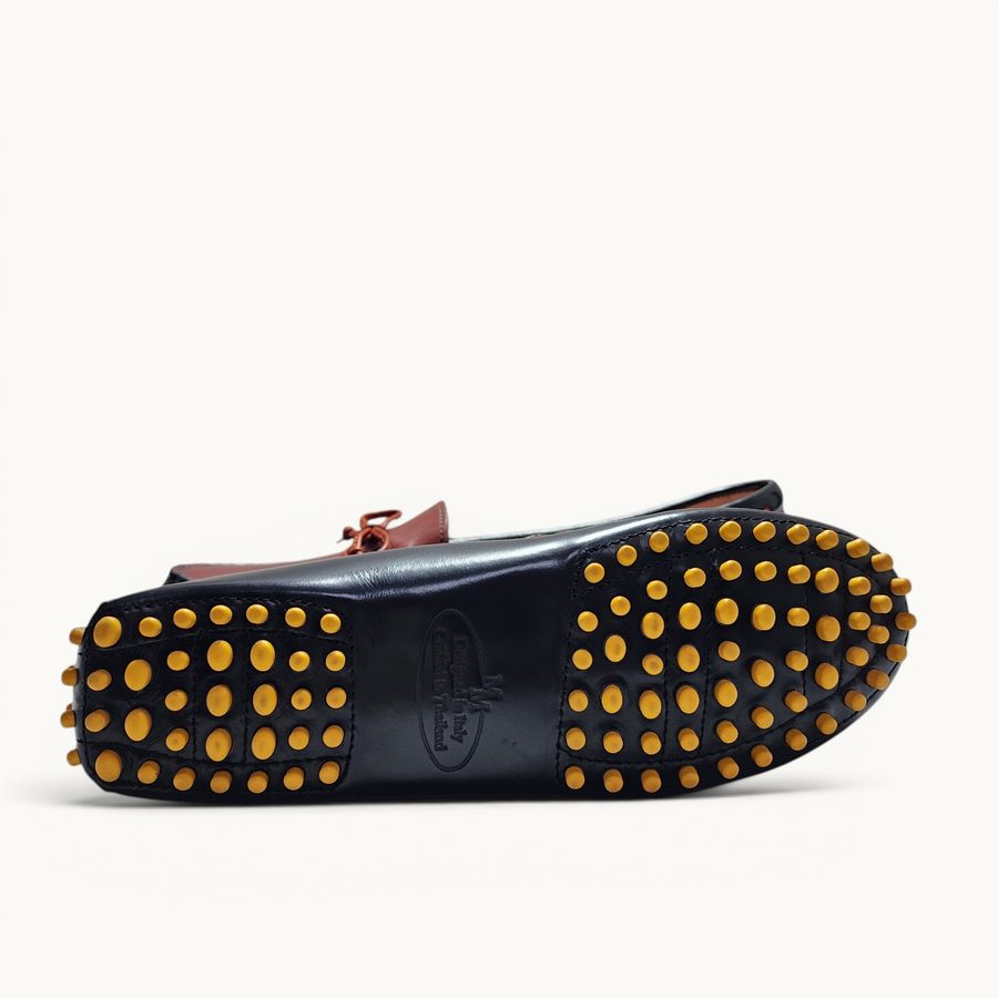 Mojito Loafer Lady — Black-Red Spy · Archive No.0875