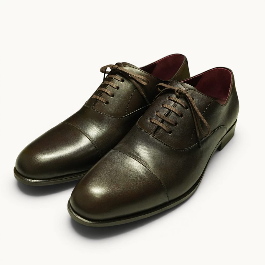MP Captoe Oxford — Brown · Archive No.0884