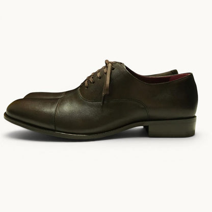 MP Captoe Oxford — Brown · Archive No.0884