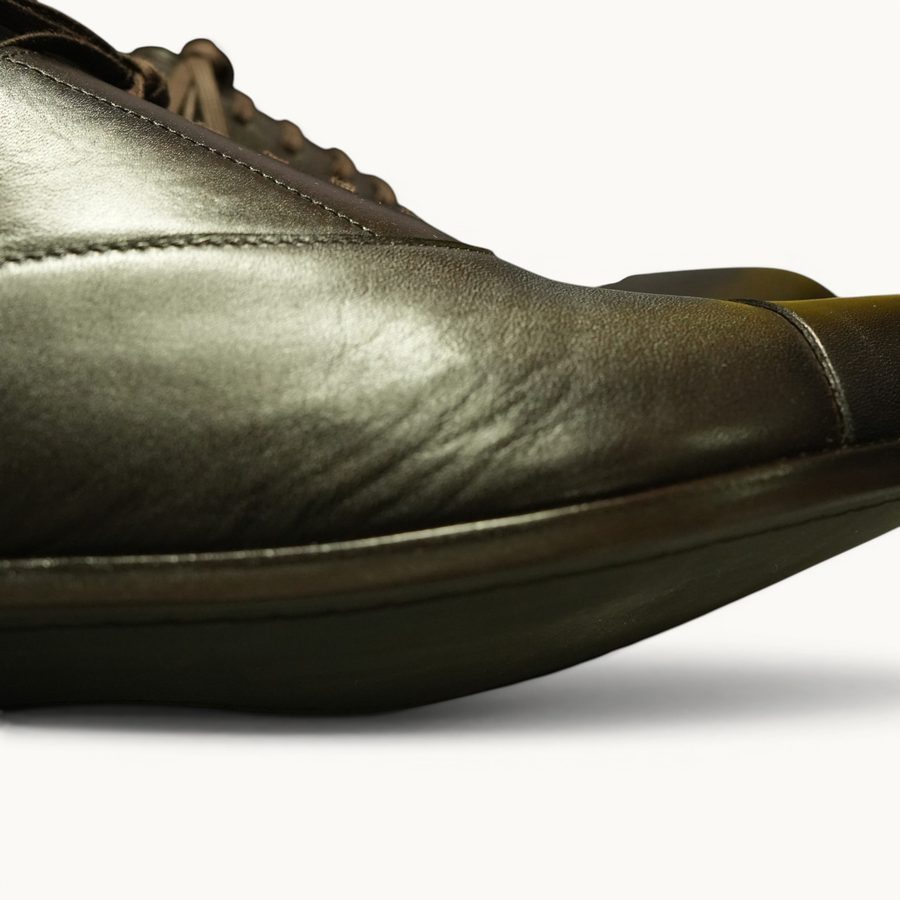 MP Captoe Oxford — Brown · Archive No.0884