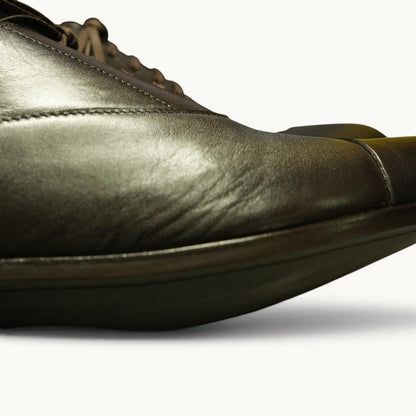 MP Captoe Oxford — Brown · Archive No.0884