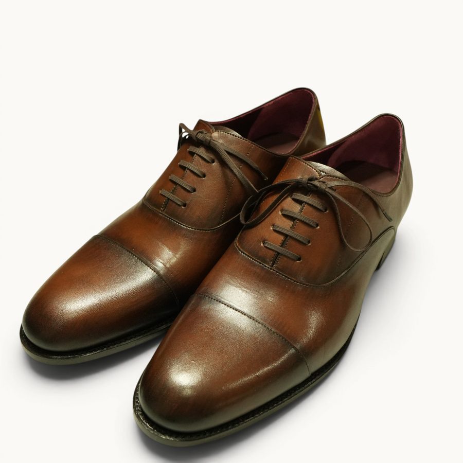 GYW MP Captoe Oxford — Tobacco · Archive No.0886