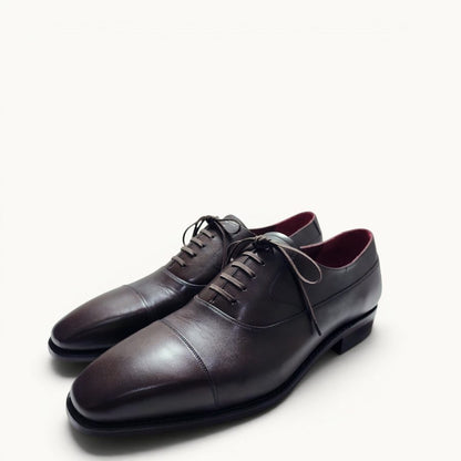 Balmoral Oxford (Machine Welt) — Brown · Archive No.0892
