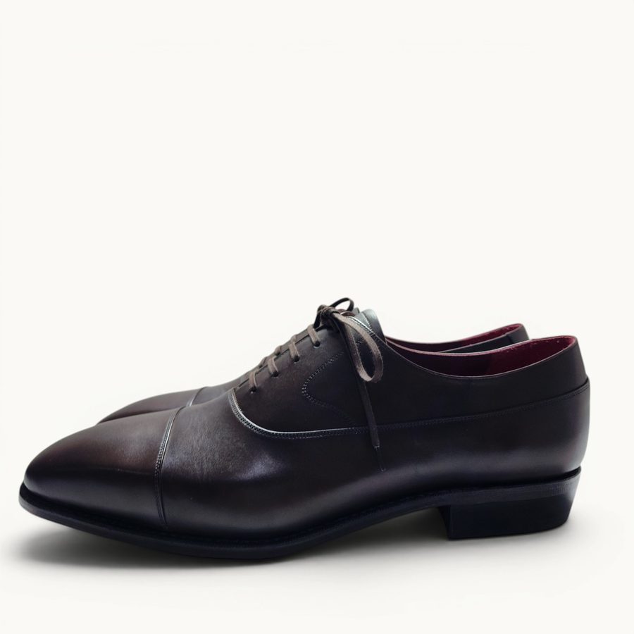 Balmoral Oxford (Machine Welt) — Brown · Archive No.0892