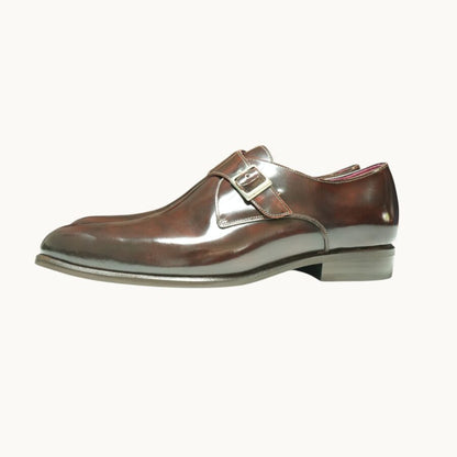 MP Single Monk Strap — Grape Wine · Archive No.0903