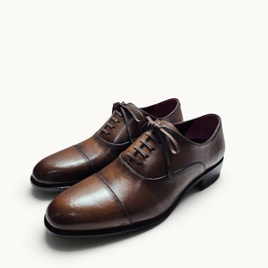 GYW MP Captoe Oxford — Tobacco · Archive No.0910