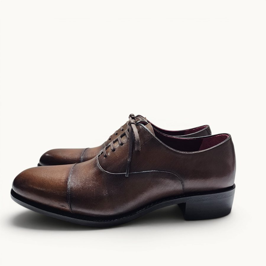 GYW MP Captoe Oxford — Tobacco · Archive No.0910