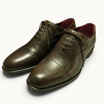 MP Captoe Oxford — Brown (Calf) · Archive No.0915