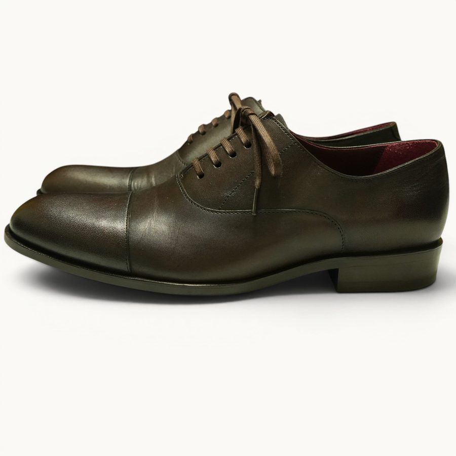 MP Captoe Oxford — Brown (Crust) · Archive No.0917