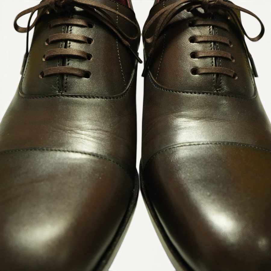 MP Captoe Oxford — Brown (Crust) · Archive No.0917