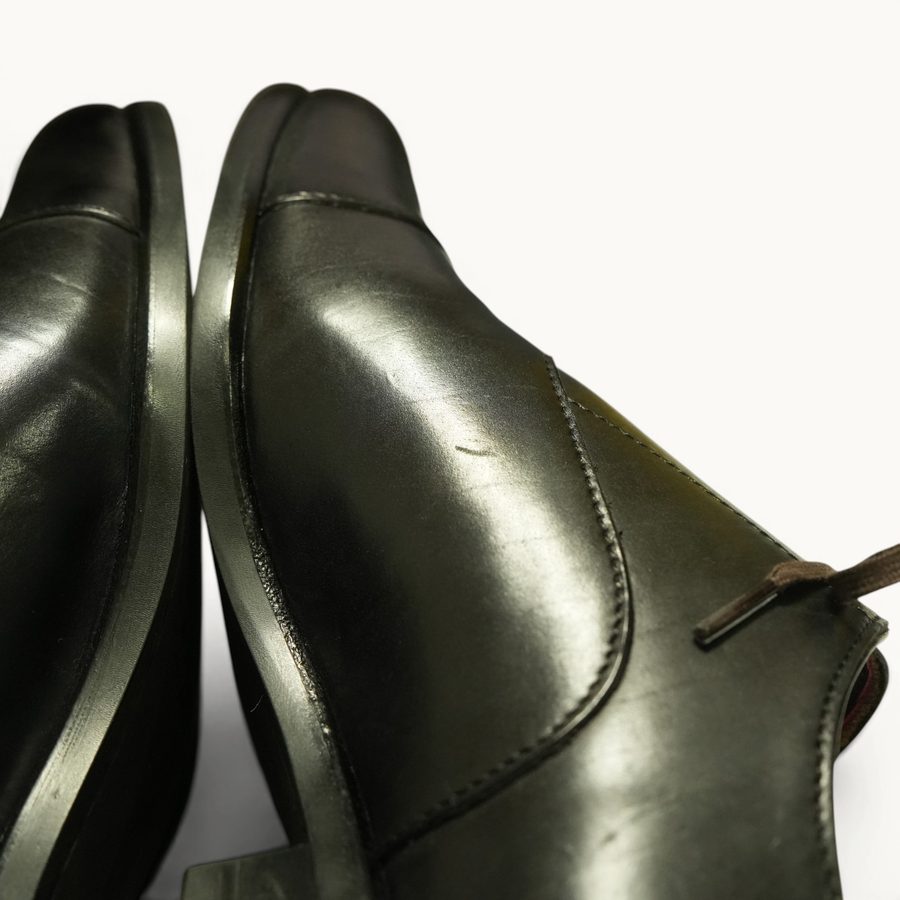 MP Captoe Oxford — Black (Calf) · Archive No.0928