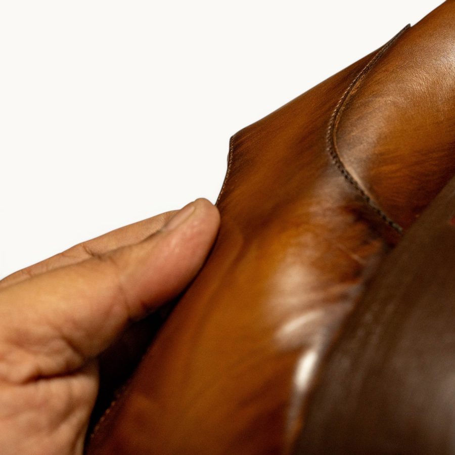 GYW MP Double Monk Strap — Tobacco (Calf) · Archive No.0970