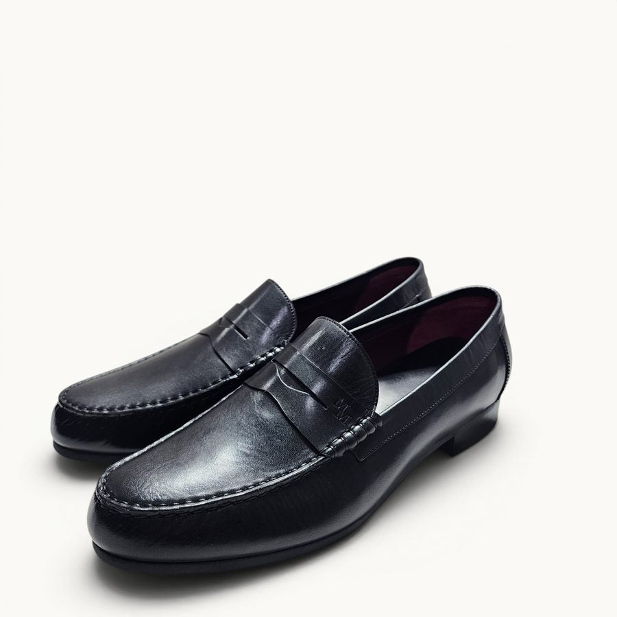 Formal Penny Loafer — Black · Archive No.0974