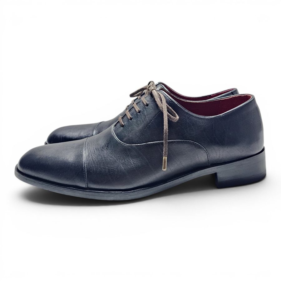 MP Captoe Oxford — Black · Archive No.0989