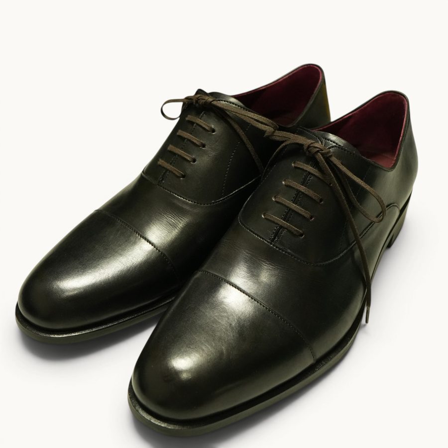 MP Captoe Oxford — Black (Calf) · Archive No.1017