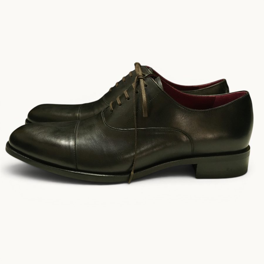 MP Captoe Oxford — Black (Calf) · Archive No.1017